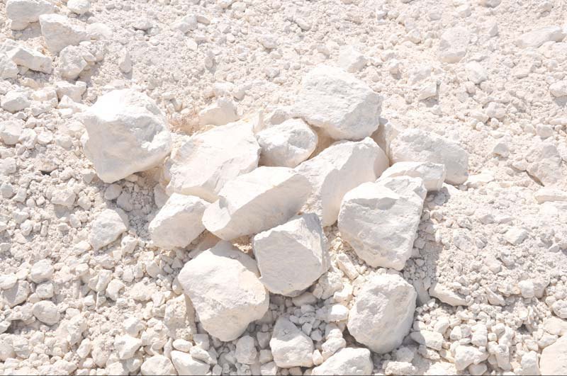China clay lumps